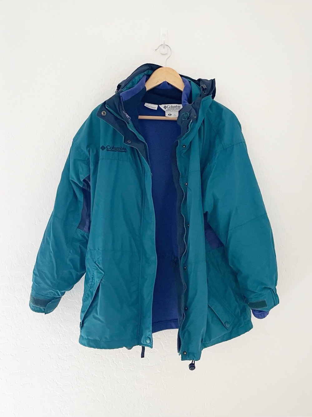 Vintage Columbia longs peak jacket size medium